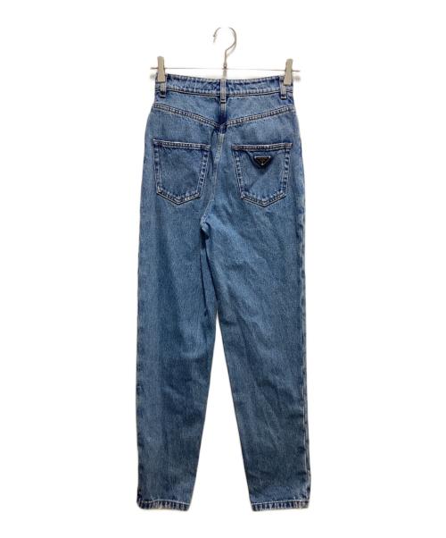 PRADA（プラダ）PRADA (プラダ) FIVE-POCKET DENIM PANTS インディゴ サイズ:25の古着・服飾アイテム