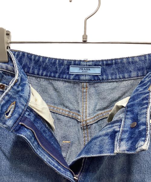 PRADA（プラダ）PRADA (プラダ) FIVE-POCKET DENIM PANTS インディゴ サイズ:25の古着・服飾アイテム
