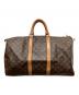 LOUIS VUITTON (ルイ ヴィトン) トラベルバッグ ブラウン：55000円