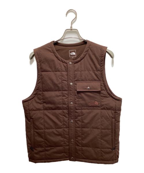 THE NORTH FACE（ザ ノース フェイス）THE NORTH FACE (ザ ノース フェイス) メドウウォームベスト ブラウン サイズ:Mの古着・服飾アイテム