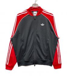 adidas（アディダス）の古着「SST ルーズ メッシュ トラックトップ」｜レッド