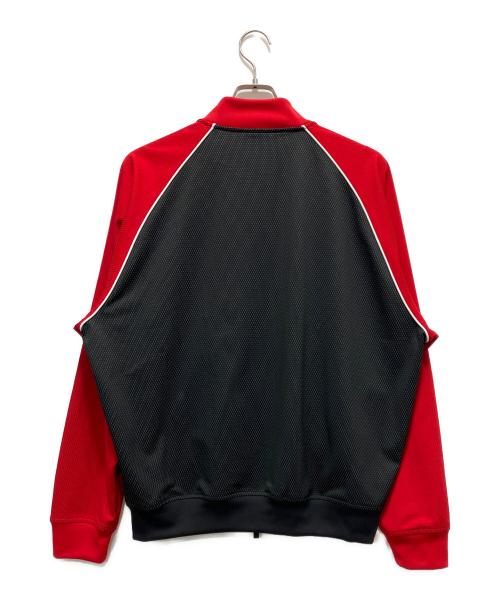 adidas（アディダス）adidas (アディダス) SST ルーズ メッシュ トラックトップ レッド サイズ:Mの古着・服飾アイテム