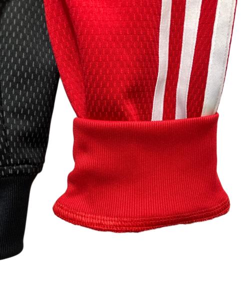 adidas（アディダス）adidas (アディダス) SST ルーズ メッシュ トラックトップ レッド サイズ:Mの古着・服飾アイテム