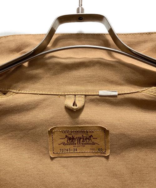 LEVI'S（リーバイス）LEVI'S (リーバイス) 90sダックジャケット ブラウン サイズ:40の古着・服飾アイテム