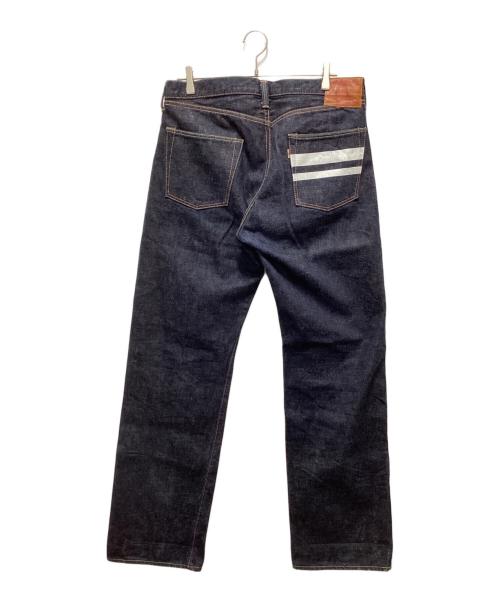 MOMOTARO JEANS（桃太郎ジーンズ）MOMOTARO JEANS (桃太郎ジーンズ) 出陣 15.7oz クラシックストレート インディゴ サイズ:W34の古着・服飾アイテム