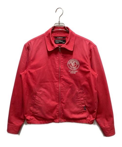 AVIREX（アヴィレックス）AVIREX (アヴィレックス) FADE USAF ACADEMY JACKET レッド サイズ:Mの古着・服飾アイテム