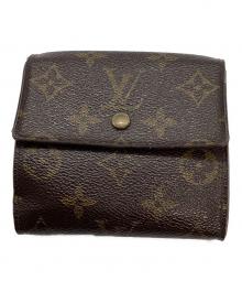 LOUIS VUITTON（ルイ ヴィトン）の古着「3つ折り財布」｜ブラウン