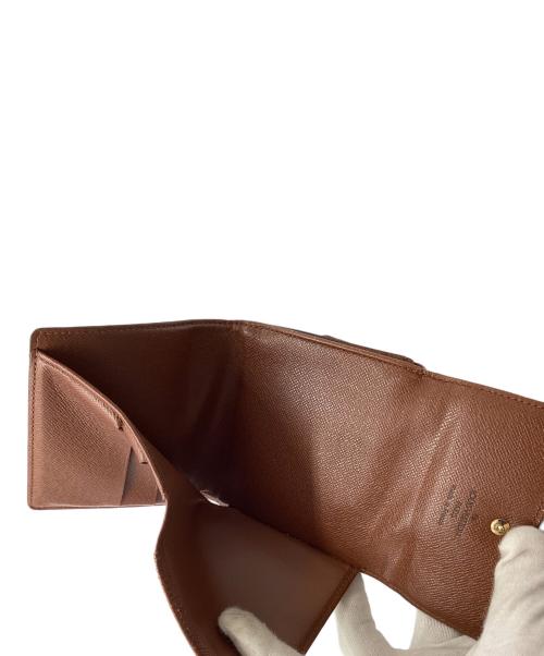 LOUIS VUITTON（ルイ ヴィトン）LOUIS VUITTON (ルイ ヴィトン) 3つ折り財布 ブラウンの古着・服飾アイテム