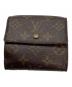 LOUIS VUITTON（ルイ ヴィトン）の古着「3つ折り財布」｜ブラウン