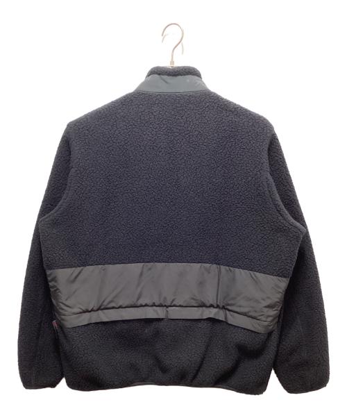 UNDERCOVER（アンダーカバー）UNDERCOVER (アンダーカバー) POLARTECボアフリースブルゾン ブラック サイズ:４の古着・服飾アイテム
