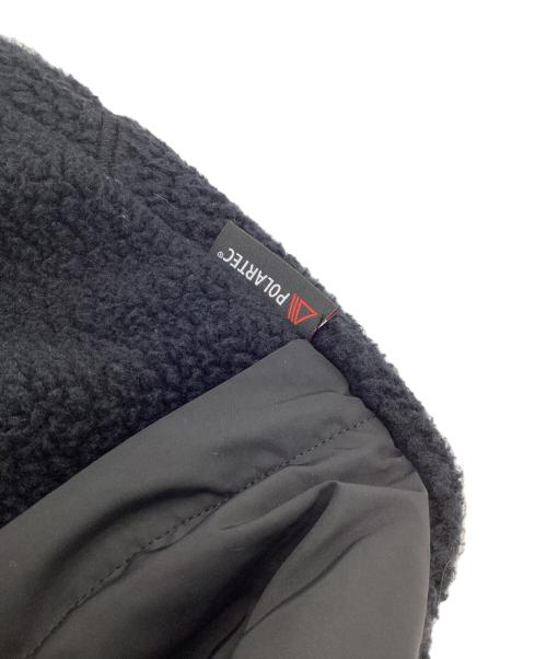 UNDERCOVER（アンダーカバー）UNDERCOVER (アンダーカバー) POLARTECボアフリースブルゾン ブラック サイズ:４の古着・服飾アイテム