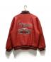 HARLEY-DAVIDSON (ハーレーダビッドソン) レザースタジャン レッド サイズ:L：18000円