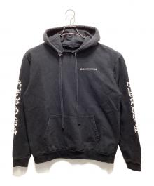 CHROME HEARTS（クロムハーツ）の古着「CEMETARY CROSS HOODIE」｜ブラック