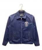 AVIREXアヴィレックス）の古着「FADE USAF ACADEMY JACKET」｜ネイビー