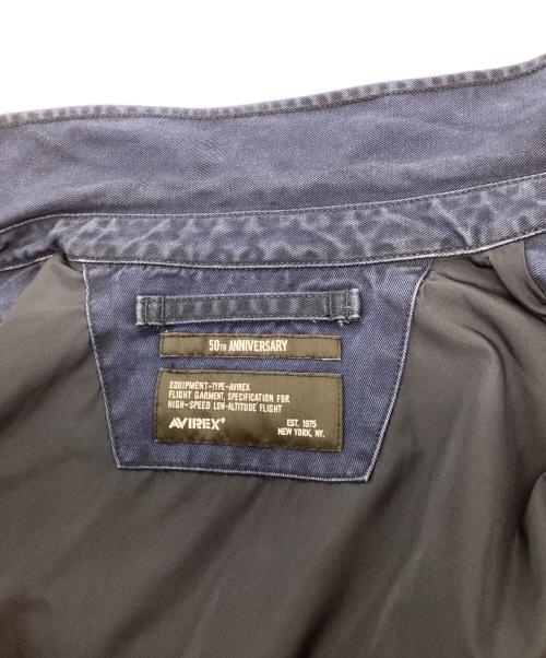 AVIREX（アヴィレックス）AVIREX (アヴィレックス) FADE USAF ACADEMY JACKET ネイビー サイズ:Lの古着・服飾アイテム