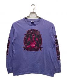 Hysteric Glamour×SUPREME（ヒステリックグラマー×シュプリーム）の古着「L/S Tee」｜パープル