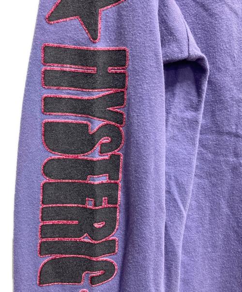 Hysteric Glamour（ヒステリックグラマー）Hysteric Glamour (ヒステリックグラマー) Supreme (シュプリーム) L/S Tee パープル サイズ:Sの古着・服飾アイテム
