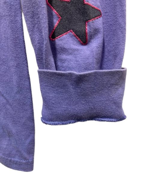 Hysteric Glamour（ヒステリックグラマー）Hysteric Glamour (ヒステリックグラマー) Supreme (シュプリーム) L/S Tee パープル サイズ:Sの古着・服飾アイテム