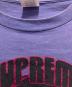 中古・古着 Hysteric Glamour (ヒステリックグラマー) Supreme (シュプリーム) L/S Tee パープル サイズ:S：12000円