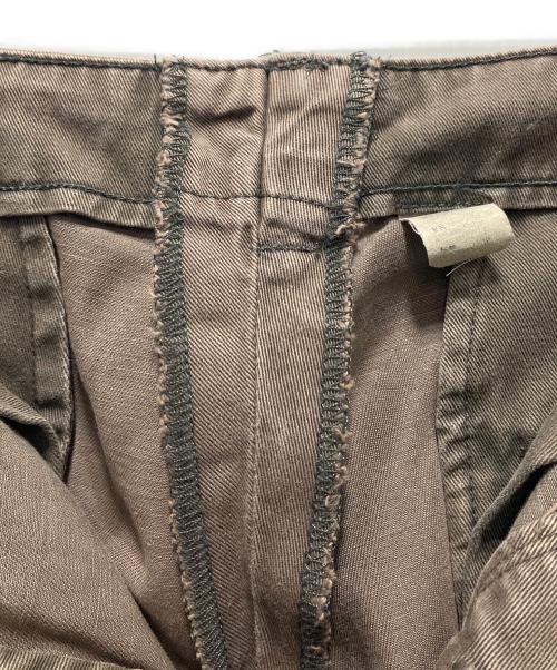 RRL（ダブルアールエル）RRL (ダブルアールエル) ガーメントダイオフィサートラウザーパンツ ブラウン サイズ:不明（タグ白化けのため）の古着・服飾アイテム