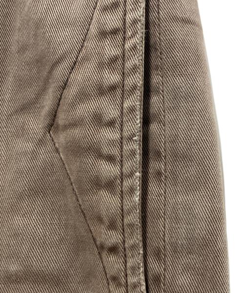 RRL（ダブルアールエル）RRL (ダブルアールエル) ガーメントダイオフィサートラウザーパンツ ブラウン サイズ:不明（タグ白化けのため）の古着・服飾アイテム