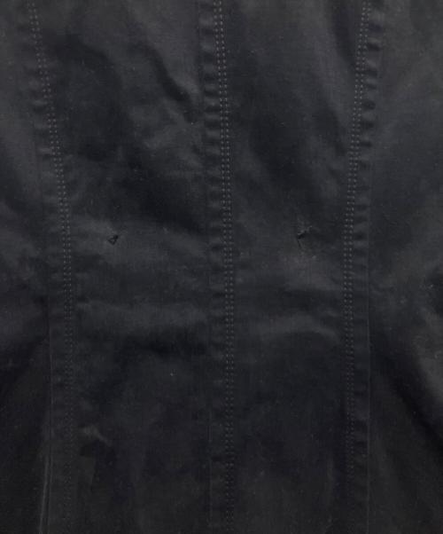 BURBERRY BLUE LABEL（バーバリー ブルー レーベル）BURBERRY BLUE LABEL (バーバリー ブルー レーベル) ファー付きダブルコート ブラック サイズ:38の古着・服飾アイテム