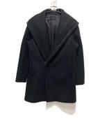 Junhashimotoジュンハシモト）の古着「WRAP COAT」｜ブラック