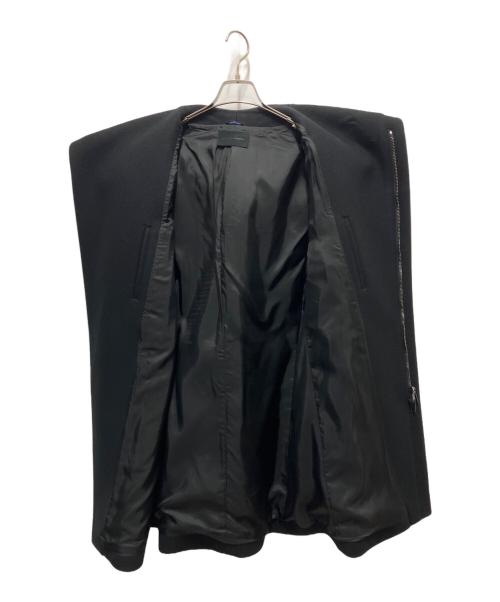 Junhashimoto（ジュンハシモト）junhashimoto (ジュンハシモト) WRAP COAT ブラック サイズ:6の古着・服飾アイテム