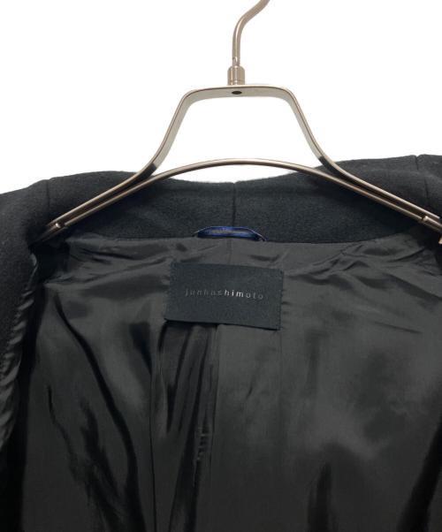Junhashimoto（ジュンハシモト）junhashimoto (ジュンハシモト) WRAP COAT ブラック サイズ:6の古着・服飾アイテム