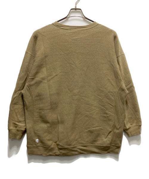 Champion REVERSE WEAVE（チャンピオン リバース ウィーブ）Champion REVERSE WEAVE (チャンピオン リバース ウィーブ) WTAPS (ダブルタップス) CREW REVERSE WEAVE ベージュ サイズ:Lの古着・服飾アイテム