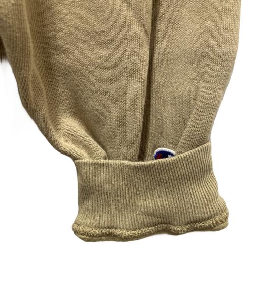 Champion REVERSE WEAVE（チャンピオン リバース ウィーブ）Champion REVERSE WEAVE (チャンピオン リバース ウィーブ) WTAPS (ダブルタップス) CREW REVERSE WEAVE ベージュ サイズ:Lの古着・服飾アイテム