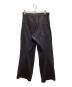 NVRFRGT (ネヴァーフォーゲット) 3D Twisted Wide Leg Jeans ブラック サイズ:１：18000円