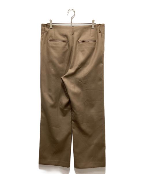 AURALEE（オーラリー）AURALEE (オーラリー) LIGHT MELTON WIDE SLACKS ブラウン サイズ:5の古着・服飾アイテム