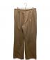AURALEE（オーラリー）の古着「LIGHT MELTON WIDE SLACKS」｜ブラウン