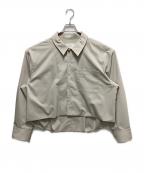 steinシュタイン）の古着「SHORT LENGTH CARDIGAN SHIRT」｜ベージュ