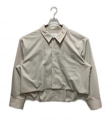stein（シュタイン）の古着「SHORT LENGTH CARDIGAN SHIRT」｜ベージュ