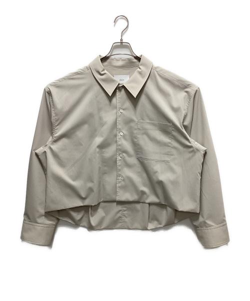 stein（シュタイン）stein (シュタイン) SHORT LENGTH CARDIGAN SHIRT ベージュ サイズ:Sの古着・服飾アイテム