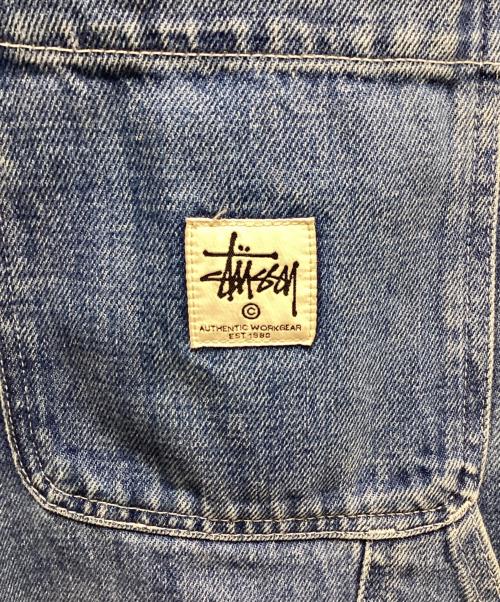 stussy（ステューシー）stussy (ステューシー) デニムペインターパンツ インディゴ サイズ:SIZE 86cm (W34)の古着・服飾アイテム