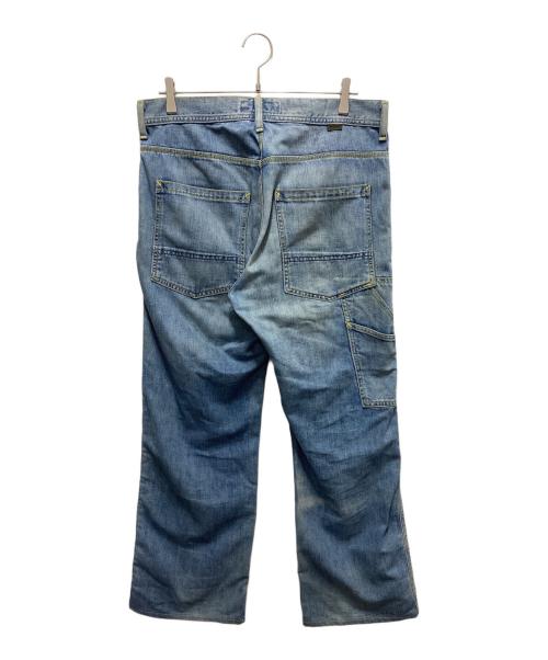 stussy-wk（ステューシー ワーク）stussy-wk (ステューシー ワーク) 00‘sペインターデニムパンツ インディゴ サイズ:SIZE81㎝（W32)の古着・服飾アイテム