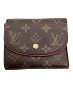 LOUIS VUITTONルイ ヴィトン）の古着「3つ折り財布」｜ブラウン