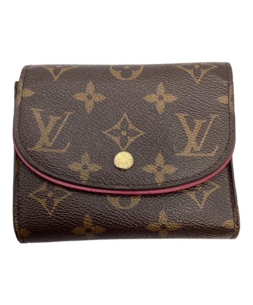 LOUIS VUITTON（ルイ ヴィトン）LOUIS VUITTON (ルイ ヴィトン) 3つ折り財布 ブラウンの古着・服飾アイテム