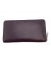 LOUIS VUITTON (ルイ ヴィトン) ジップウォレット パープル：12000円