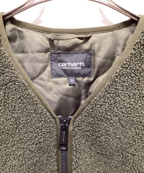 CarHartt（カーハート）CarHartt (カーハート) DEVIN LINER ボアブルゾン カーキ サイズ:Sの古着・服飾アイテム