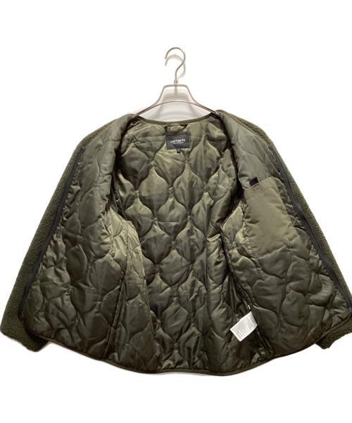 CarHartt（カーハート）CarHartt (カーハート) DEVIN LINER ボアブルゾン カーキ サイズ:Sの古着・服飾アイテム