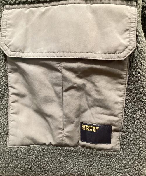 CarHartt（カーハート）CarHartt (カーハート) DEVIN LINER ボアブルゾン カーキ サイズ:Sの古着・服飾アイテム