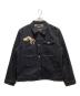 UNDERCOVER（アンダーカバー）の古着「HAND Denim Jacket」｜ブラック