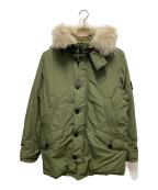 STONE ISLANDストーンアイランド）の古着「MICRO REPS DOWN COAT」｜グリーン