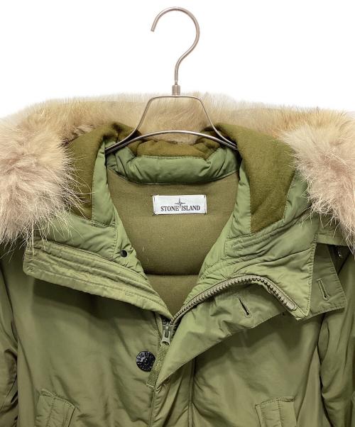 STONE ISLAND（ストーンアイランド）STONE ISLAND (ストーンアイランド) MICRO REPS DOWN COAT グリーン サイズ:Mの古着・服飾アイテム