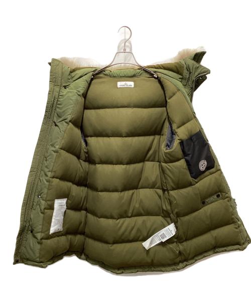 STONE ISLAND（ストーンアイランド）STONE ISLAND (ストーンアイランド) MICRO REPS DOWN COAT グリーン サイズ:Mの古着・服飾アイテム