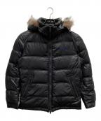 BURBERRY BLACK LABELバーバリーブラックレーベル）の古着「ライナー付きダウンジャケット」｜ブラック